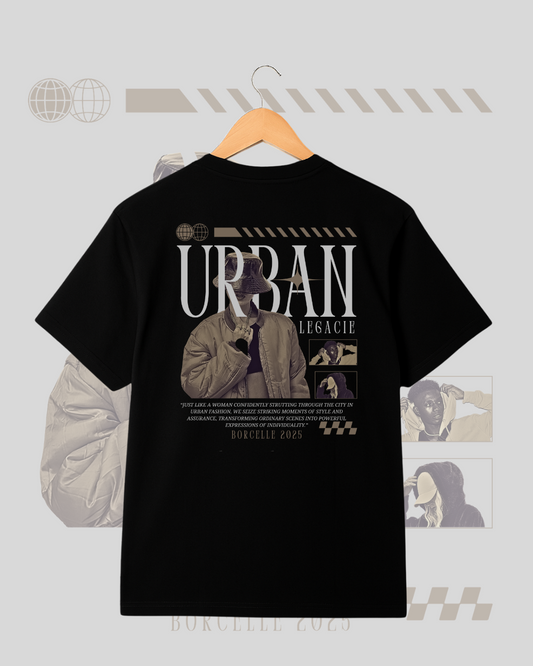 Midnight Black - Oversized T-Shirt