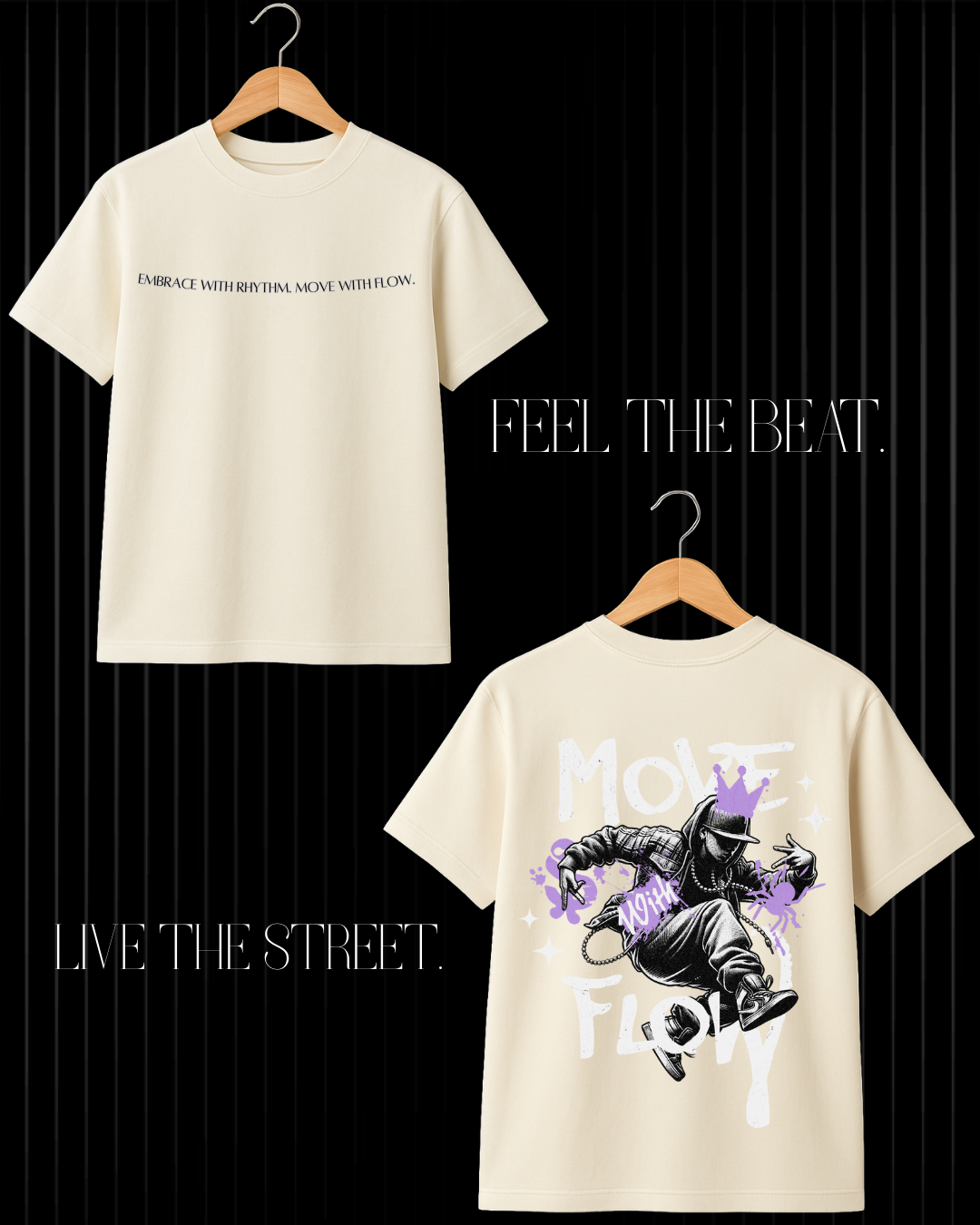 Move With Flow - Oversized T-Shirt