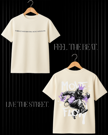 Move With Flow - Oversized T-Shirt