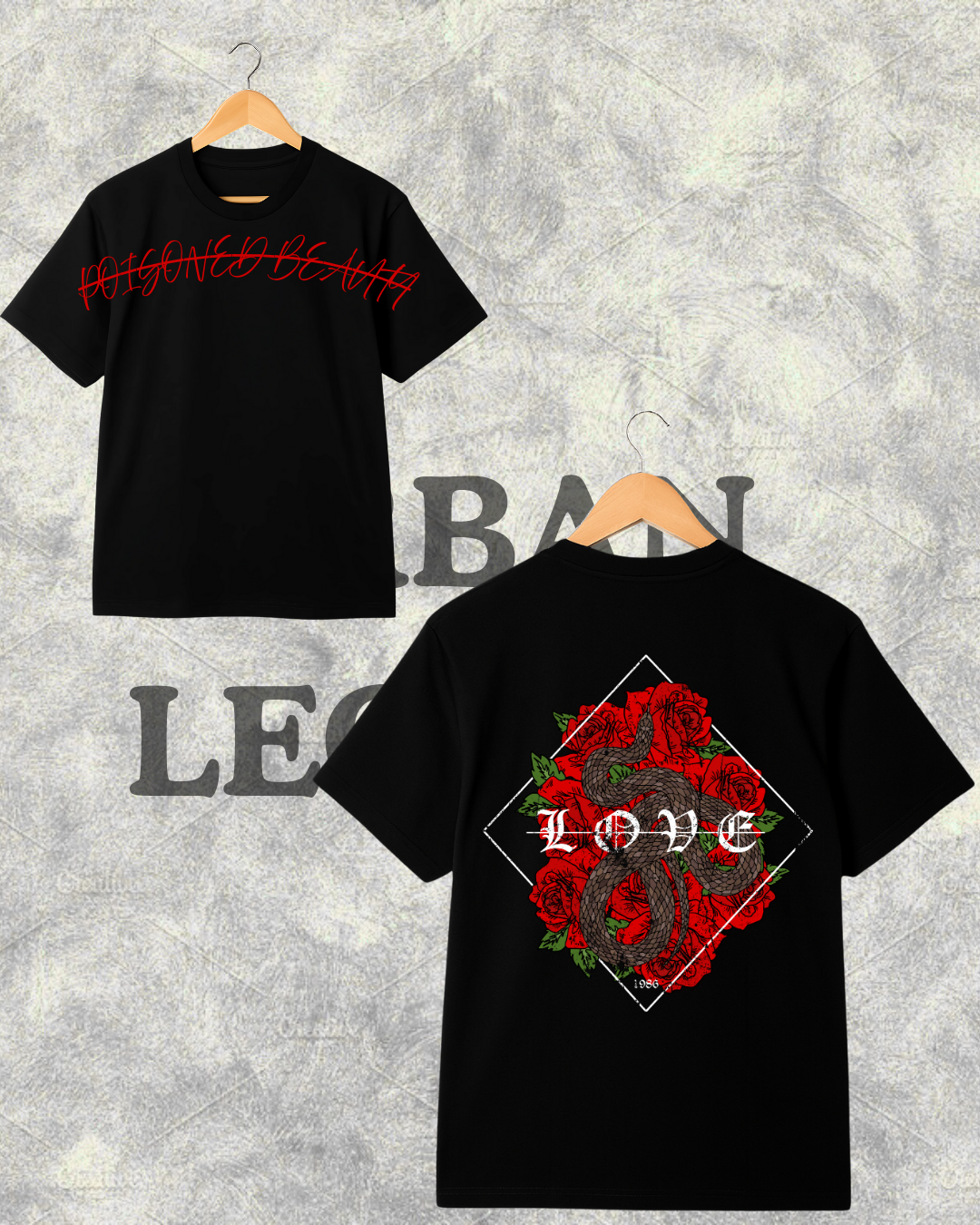 Poisoned Love - Oversized T-Shirt